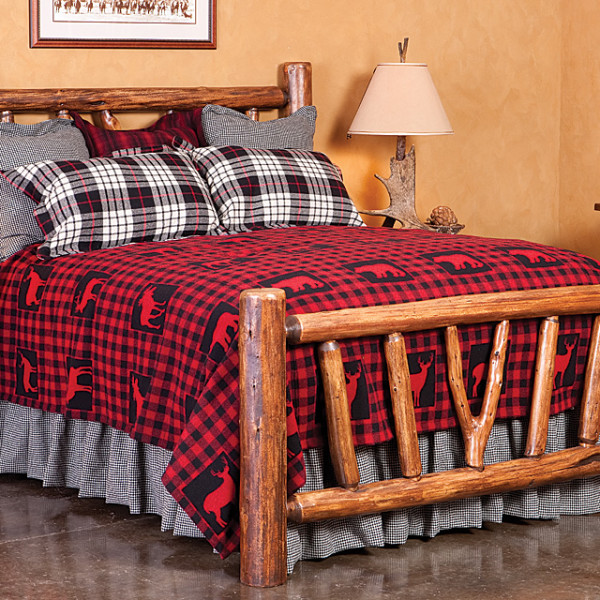 Rustic Bed | Western Bed | Lodge Bed | Made in the USA | Anteks Home ...