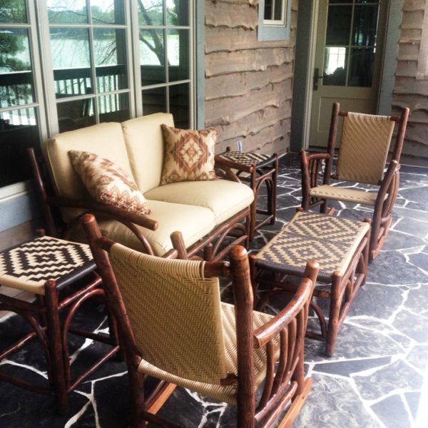 Rustic Outdoor Furniture at Anteks Furniture Store in Dallas