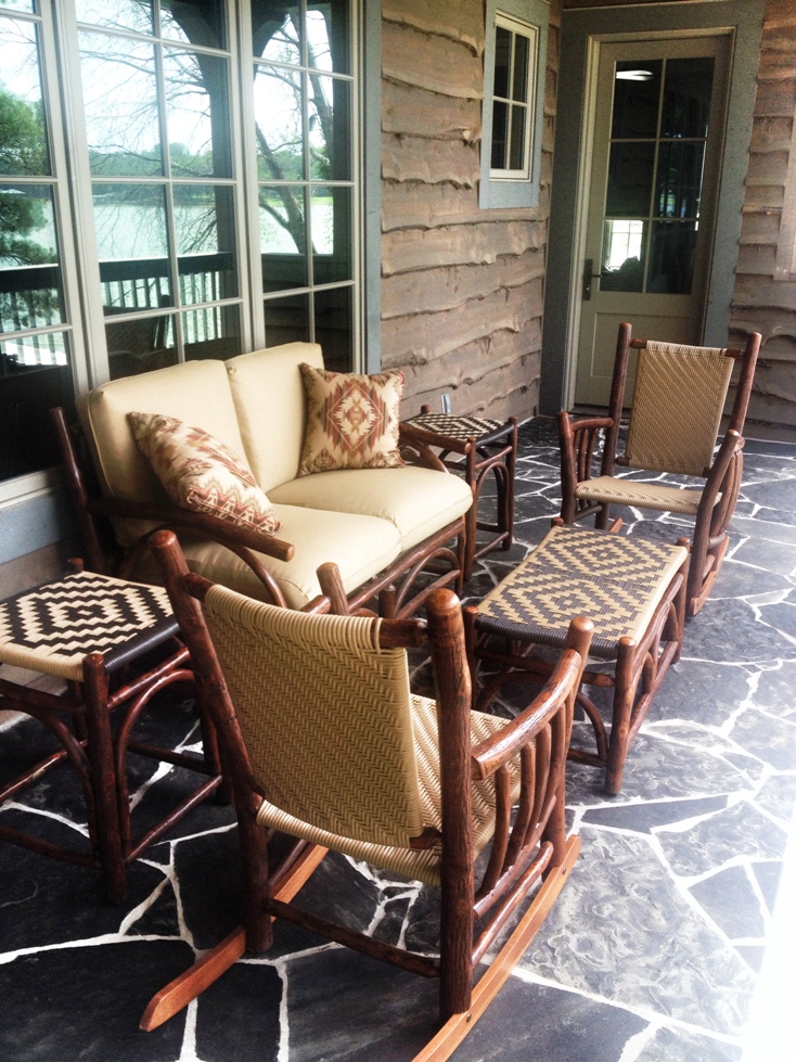 Rustic Outdoor Furniture at Anteks Furniture Store in Dallas