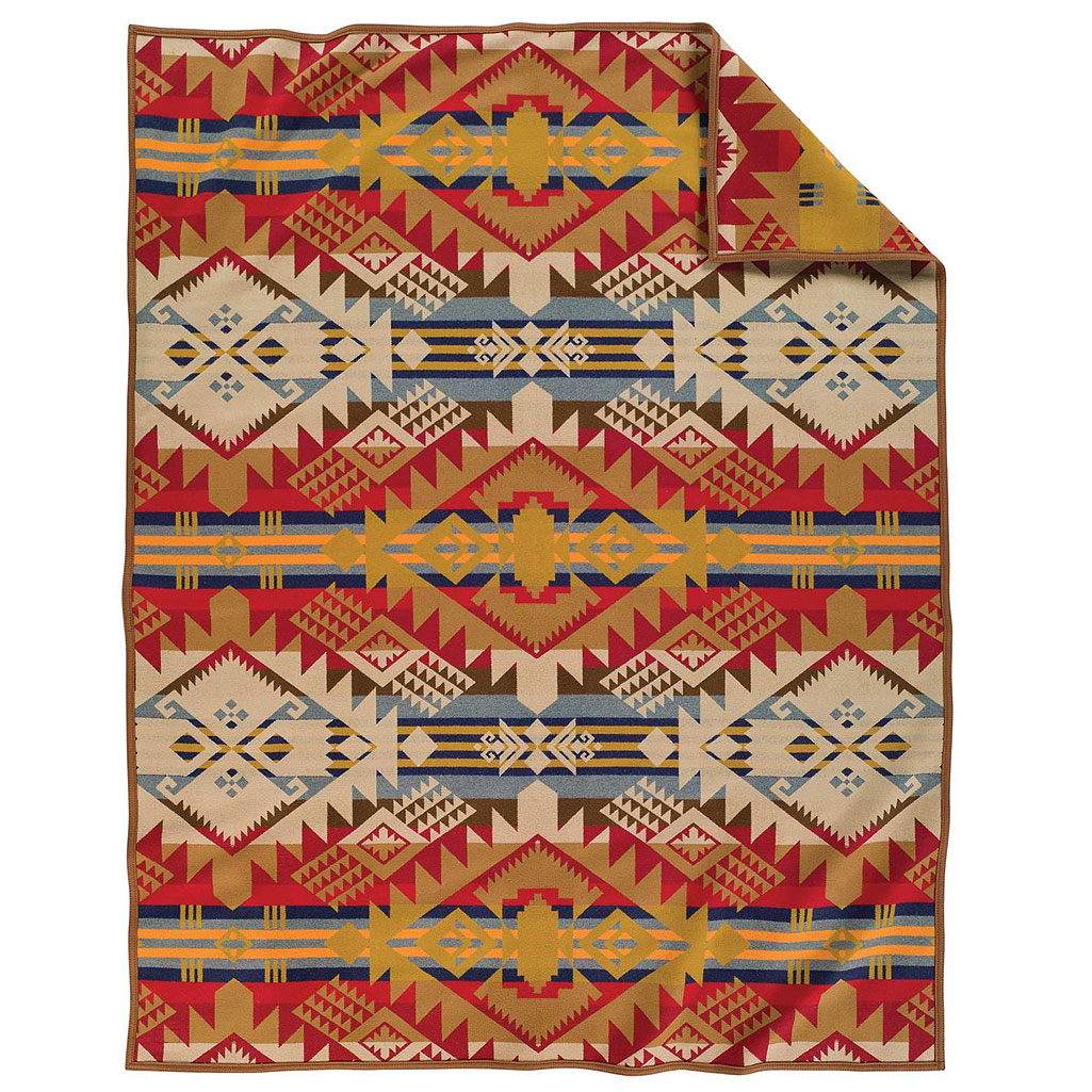 Journey West Pendleton Blanket at Anteks Furniture Store in Dallas