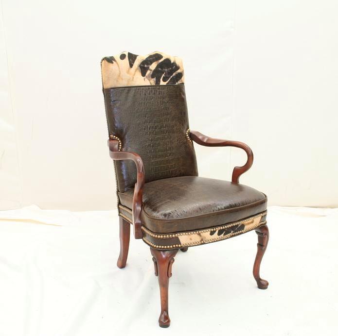 Rustic Arm Chair Western Chair Rustic Dining Chair Western Office