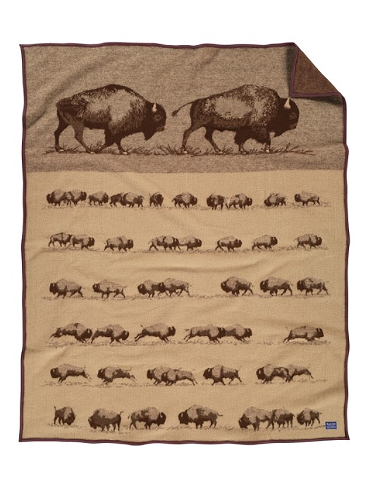 Buffalo Roam Pendleton Blanket | Pendleton Blankets Dallas ...