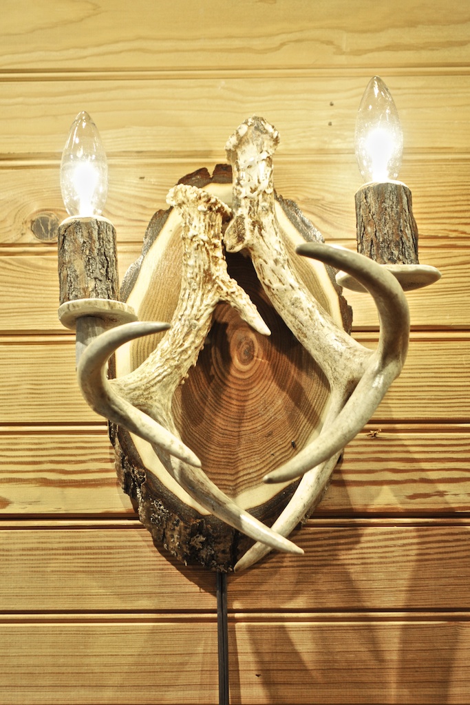 Antler Wall Sconce