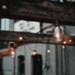 rustic patio lights